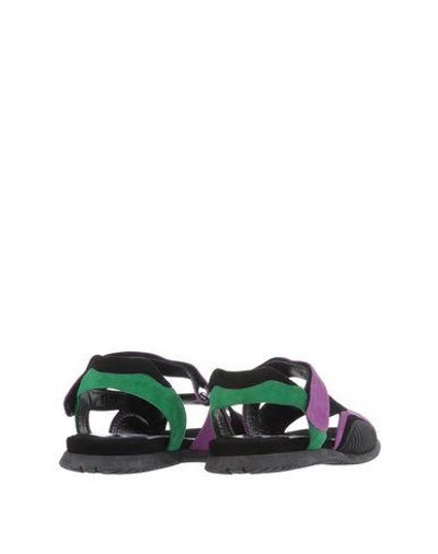 Shop Prada Sandals In Black