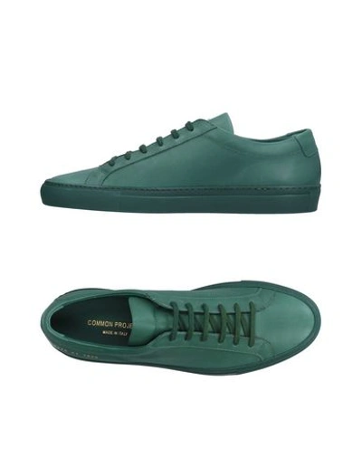 Common Projects Sneakers In Green