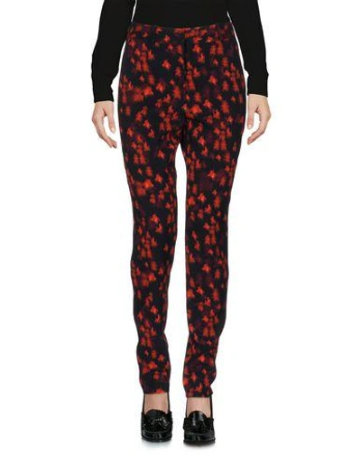 Shop Givenchy Casual Pants In Red
