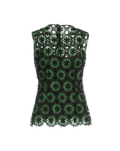 Shop Dolce & Gabbana Top In Green