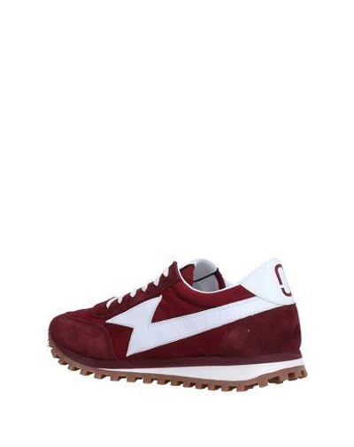 Shop Marc Jacobs Sneakers In Brick Red
