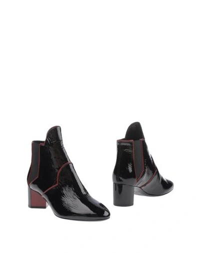 Pierre Hardy Ankle Boots In Black