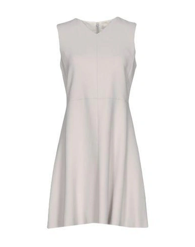 Chloé Short Dress In Light Grey