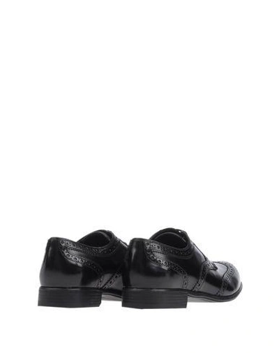 Dolce & Gabbana Day Classic Brushed Leather Brogue Shoes In Black