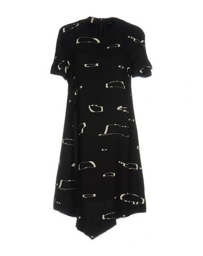 Proenza Schouler Short Dress In Black