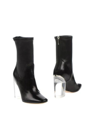 Dior Ankle Boots In Black