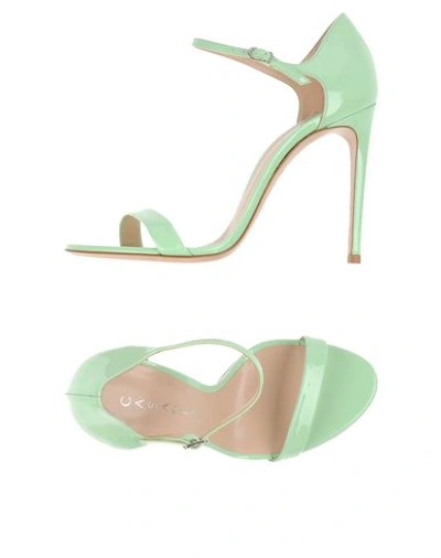 Casadei Sandals In Light Green