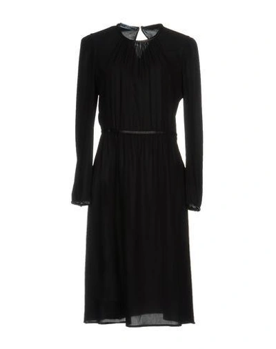Prada Knee-length Dress In Black