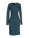 Lanvin Short Dress In Slate Blue