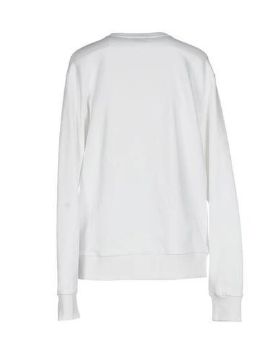 Shop Au Jour Le Jour Sweatshirts In White