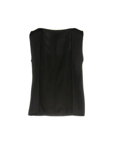 Shop Marc Jacobs Silk Top In Black