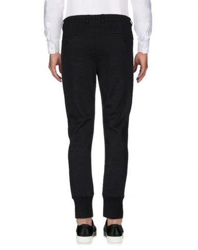 Shop Dolce & Gabbana Pants In Steel Grey