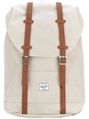HERSCHEL SUPPLY CO. double-straps foldover backpack,POLYURETHANE100%