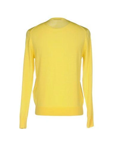 Shop Prada Sweaters In Yellow