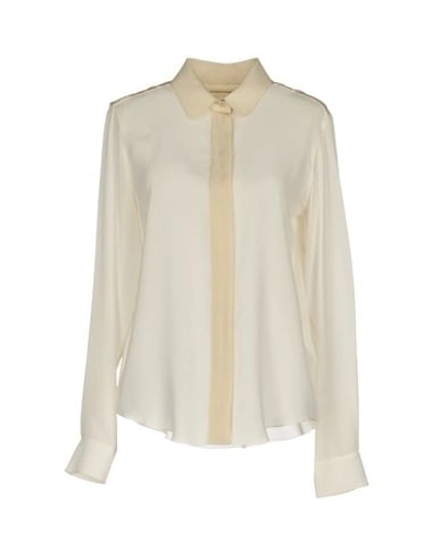 Chloé Silk Shirts & Blouses In Ivory