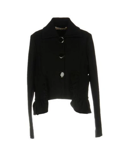 Shop Marni Blazer In Black