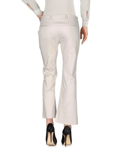 Shop Prada Pants In Light Grey