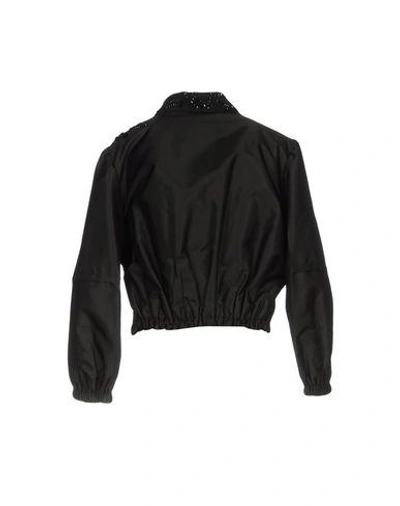 Shop Prada Jacket In Black