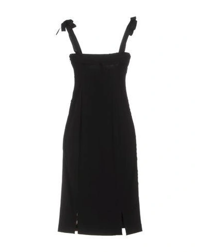 Shop Antonio Marras Knee-length Dress In Black