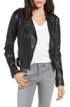 ANDREW MARC Leanne Faux Leather Jacket