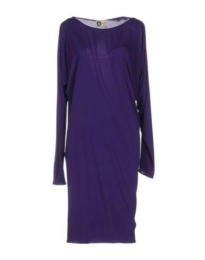 Lanvin Knee-length Dress In Purple