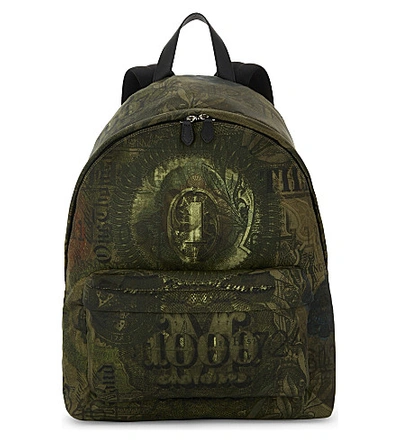 Shop Givenchy Abstract Dollar Backpack In Multi