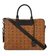 MCM Travel Line leather briefcase