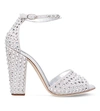 GIUSEPPE ZANOTTI Lavinia crystal-embellished suede sandals