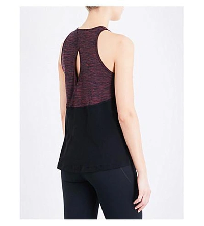 Shop Whistles Colourblock Longline Vest Top In Red