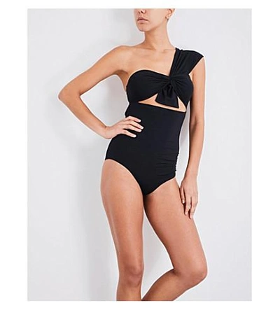 Shop Marysia Venice Maillot Swimsuit In Black