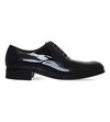 Tom Ford Elkan Patent Leather Oxford Lace-up Shoes In Black