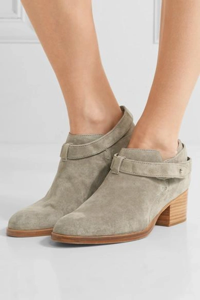 Shop Rag & Bone Harley Suede Ankle Boots