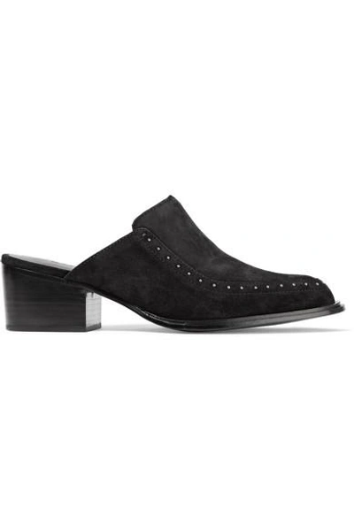 Shop Rag & Bone Weiss Studded Suede Mules