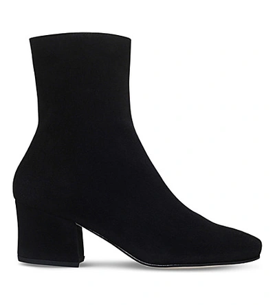 Shop Dorateymur Sybil Leek Suede Boots In Black