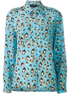 VANESSA SEWARD animal-print shirt,DRYCLEANONLY