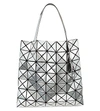 BAO BAO ISSEY MIYAKE Platinum small metallic prism tote