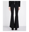 GIVENCHY Flared mid-rise woven trousers