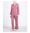 OLIVIA VON HALLE Lila Amal silk-satin pyjama set
