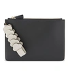 ANYA HINDMARCH Cloud satin leather wristlet pouch