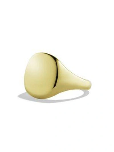 Shop David Yurman Women's Pinky Ring In 18k Gold