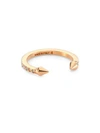 Vita Fede Super Ultra Mini Titan Crystal Ring/Rose Goldtone