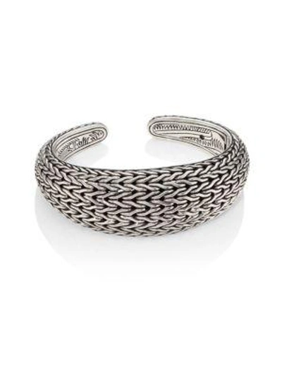 Shop John Hardy Women's Classic Chain Sterling Silver Cuff Bracelet
