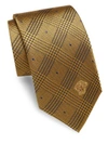 VERSACE PRINTED SILK TIE,0400093956998