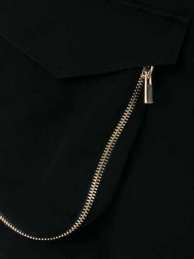 Shop Alexandre Vauthier Minikleid Im Smoking-look In Black