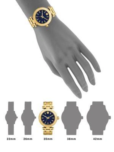 Shop Tory Burch Classic Goldtone Stainless Steel Bracelet Watch