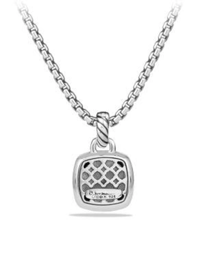 Shop David Yurman Albion Pendant With Faceted Dome And Diamonds In Gold Dome