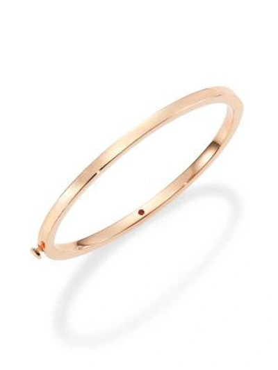 Shop Roberto Coin 18k Rose Gold Oval Bangle Bracelet