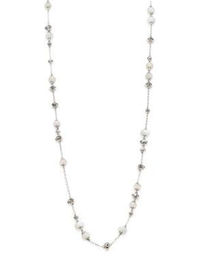 Shop John Hardy Bamboo White Moonstone & Sterling Silver Sautoir Necklace
