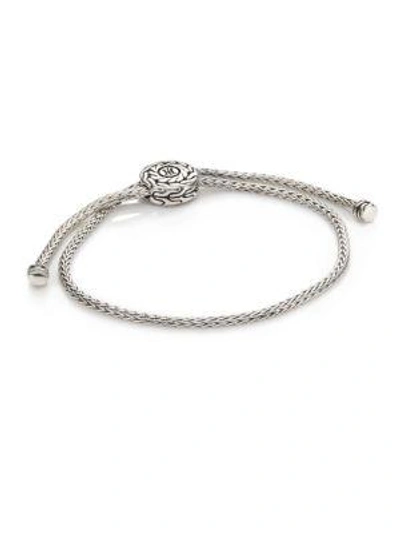 Shop John Hardy Women's Classic Chain Sterling Silver Knot Slide Bracelet