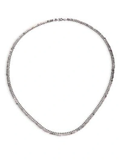 Shop Sia Taylor Full Dots Sterling Silver Necklace